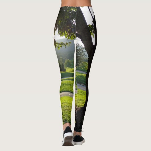 Golfcursus sunset leggings (Achterkant)