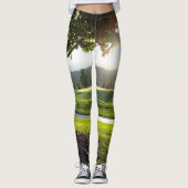 Golfcursus sunset leggings (Voorkant)
