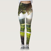 Golfcursus sunset leggings