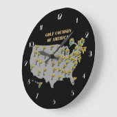 Golfcursus van de Amerikaanse muur Grote Klok (Hoek)