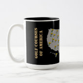 Golfcursussen van de Amerikaanse kaart Mok (Links)