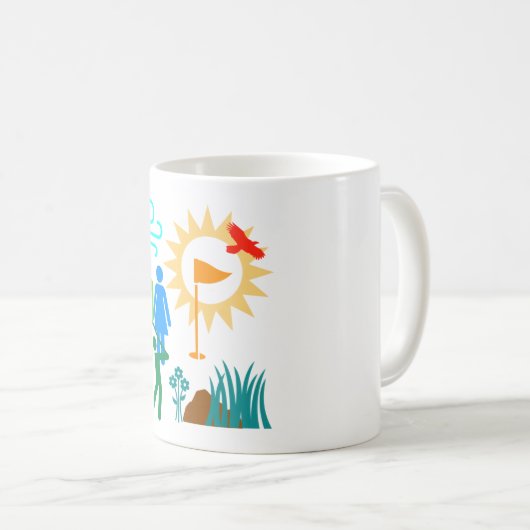 Golfdag Koffiemok (Voorkant rechts)