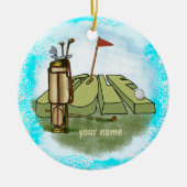 Golfdag ornament (Voorkant)