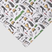 Golfdag Tissuepapier (Detail)