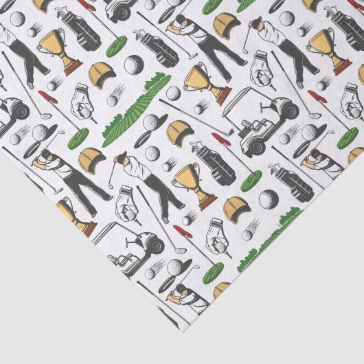 Golfdag Tissuepapier (Detail)