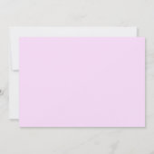 Golfdamestoernooi met golfbal en golfkar kaart (Achterkant)