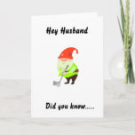 GOLFDE HUMOR VOOR "HUSBAND" OP UW GROTE KAART<br><div class="desc">JE KUNT HET VERZENDEN OF GEVEN AAN EEN VRIEND OF GEZINSLEDEN DIE WILLEN GOLF!!! :) JE KUNT DAD VERANDEREN NAAR "IEMAND" EN IK MAAK MEER DAN MAAR.</div>