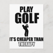 Golfdesign Briefkaart (Voorkant)