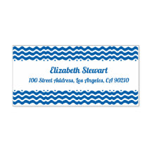 Golfdesign retouradres zelfinkende stempel