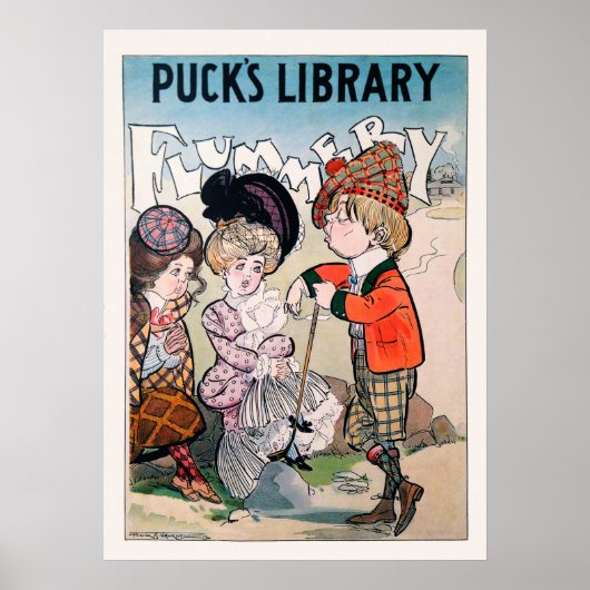  Golfdruk 1902 Poster (Voorkant)