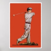 Golfdruk 1911 Poster (Voorkant)