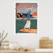  Golfdruk 1914 Poster (Keuken)