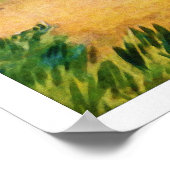  Golfdruk 1915 Poster (Hoek)