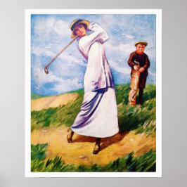  Golfdruk 1915 Poster