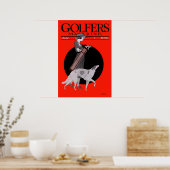 Golfdruk 1922 Poster (Keuken)