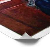  Golfdruk 1923 Poster (Hoek)