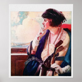 Golfdruk 1923 Poster