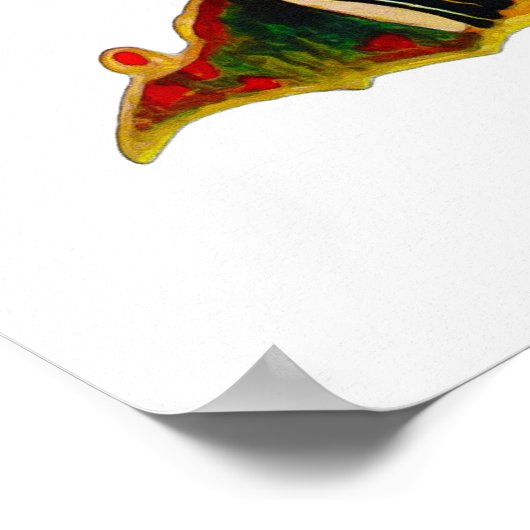 Golfdruk 1924 Poster (Hoek)