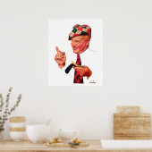 Golfdruk 1935 Poster (Keuken)