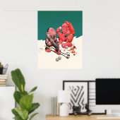  Golfdruk 1939 Poster (Thuiskantoor)