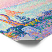 Golfe Juan | Paul Signac | Poster (Hoek)