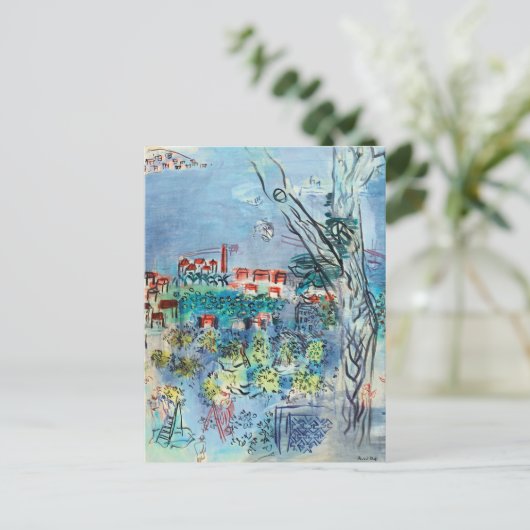 Golfe-Juan | Raoul Dufy Briefkaart (Staand voorkant)