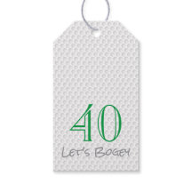 Golfen 40e verjaardag LET'S BOGEY Golf Ball Fun