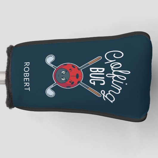 Golfen Bug Schattige en Grappig Modern Custom Golfheadcover (Voorkant)