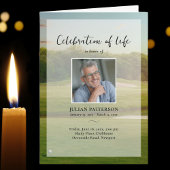 Golfen Foto's Viering van het leven Begrafenis Programma