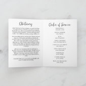 Golfen Foto's Viering van het leven Begrafenis Programma (Binnen)