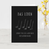 Golfen Golfer Golf Club Golf Course Gift Kaart (Gele Bloem)