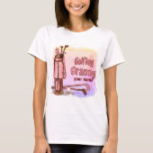 Golfen Granny golf T-shirt (Voorkant)