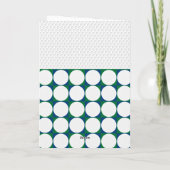 Golfen Happy Birthday Eigen bericht toevoegen Mode Feestdagen Kaart (Achterkant)