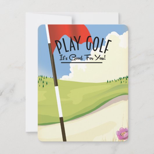 Golfen! Het is goed voor je! (Voorkant)