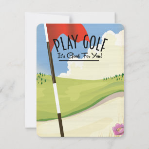 Golfen! Het is goed voor je!