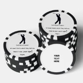 Golfen is een sport poker chips (Opstapeling)