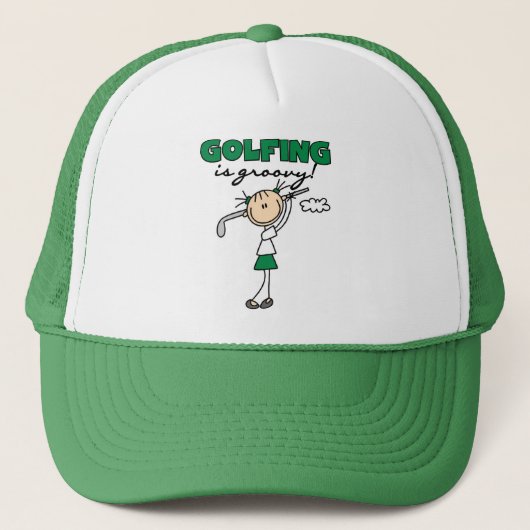 Golfen is Groovy Trucker Pet (Voorkant)