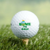 Golfen is leuk! golfballen (Insitu Shirt)