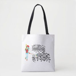 Golfen is leuk tote bag