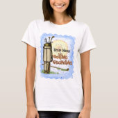 Golfen oma T-shirt (Voorkant)