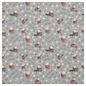 Golfen op Santa Grey Stof (Swatch)