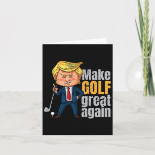 Golfen Pro-Trump - Maak golf weer geweldig Kaart
