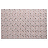 Golfen Santa op Dusty Roos Stof (Yard (91,4 cm))