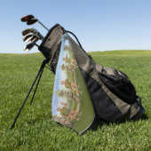 Golfen vent flipt. Golfhanddoek (Groen)