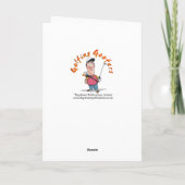 Golfen verjaardagskaart kaart (Achterkant)