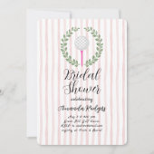 Golfen Vrijgezellenfeest Kaart (Voorkant)