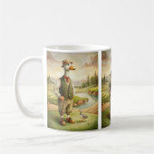 Golfend Dieren Koffiekop Koffiemok (Links)