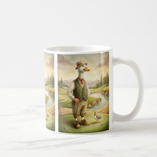Golfend Dieren Koffiekop Koffiemok (Rechts)