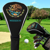 Golfende Mexicaanse en Mexicaanse adelmantel Golfheadcover