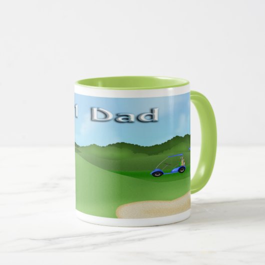 Golfende Vaderdag Mokken (Voorkant rechts)